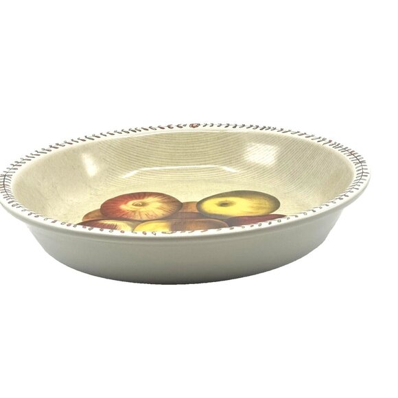 JOHN DERIAN x TARGET Stoneware Pie Plate Dish with Apple Print, 10" / New - Picture 5 of 11